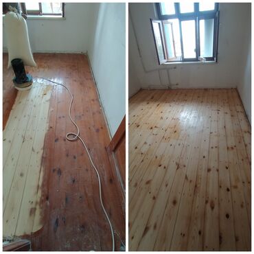 Döşəmə işləri: Döşəmə ustası Salam.Pol ve Parketin yonulub dolğusu ve — 17