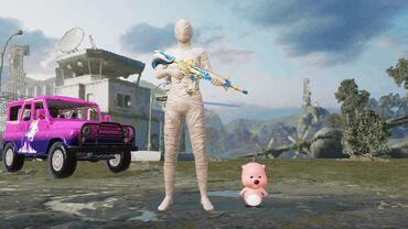 PUBG Mobile oyununda istifadə üçün nəzərdə tutulmuş Mumiya dəri dəsti