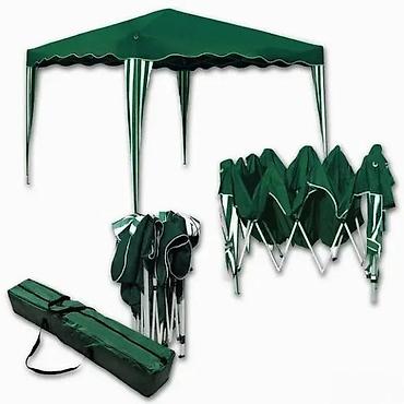 Suncobrani, tende i paviljoni: PAVILJON 2,9X2,9M NOVA HARMONIKA TENDA ZA DVORISTE BASTU TOP | Cene — 2