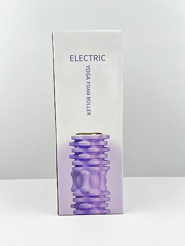 Бытовая техника: №: 7047 Məhsulun adı: Elektrikli masaj roliki, bənövşəyi, 45 sm Brend — 1