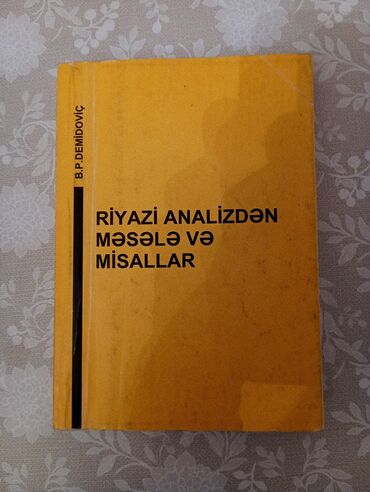мсо 2 класс английский язык: B.P.Demidoviç - riyazi analiz məsələ və misallar kitabı