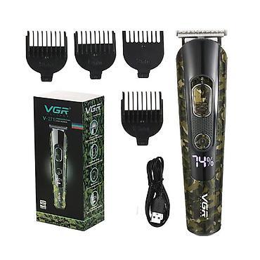 Məişət texnikası: Saqqal üçün trimmer "VGR 055" / VGR 271" Cord Cordles 500mAh Metal — 10