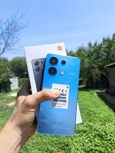 сяоми 13: Redmi, Redmi Note 13, 256 ГБ, цвет - Голубой, 2 SIM