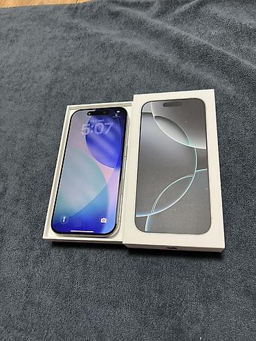apple m4 pro: IPhone 16 Pro, Б/у, 256 ГБ, Natural Titanium, Коробка — 2