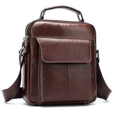 кожаные сумки мужские: Кожаная мужская сумка, поясная сумка, есть доставка в регионы КР. Все