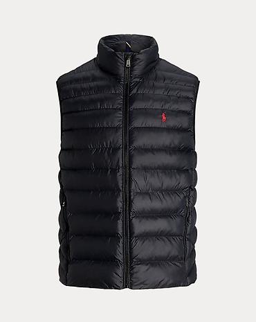 Kişi geyimləri: Jilet, Moncler, L, rəng - Qara — 4