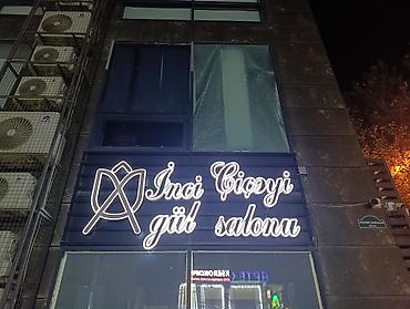 qara vinil: Her nov reklam işleri qabariq herfler işigli ve işqsiz reklam — 2