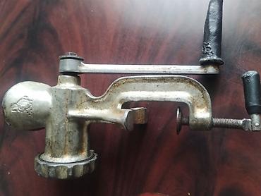 auto car kit: Vintage ručna mašina za mlevenje mesa (SSSR), po standardu GOST — 1