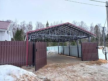 задаю: Навесы для авто и двора под ключ - Назначение: защита автомобилей — 2
