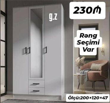 Çarpayılar: *Dolab 3 qapılı ✔️ 230Azn* ✔️İstehsal Rusiya Laminat 18/lik