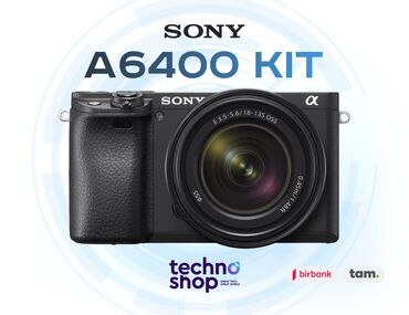 fotoapparat sony: Sony A6400 Kit Hal-hazırda stockda var ✅ Hörmətli Müştərilər