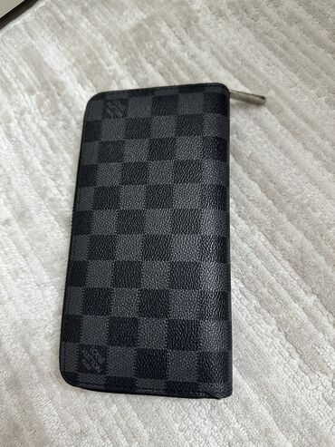 украшения изделия ручной работы: Кошелек, Louis Vuitton, Искусственная кожа, Унисекс, Новый