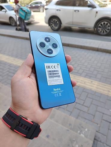 Redmi 14C, 128 GB, rəng - Göy, Zəmanət, Sensor, Barmaq izi