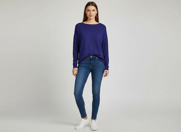 camel ubrania: CAMAIEU, Sweter damski, rozmiar S