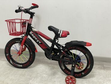 велосипед беркут: Детский велосипед, 2-колесный, 4 - 6 лет, Для мальчика, Б/у