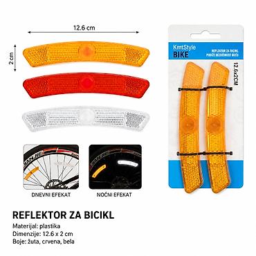 KMT Reflektor za bicikl 2001457 Reflektor za bicikl namenjen za
