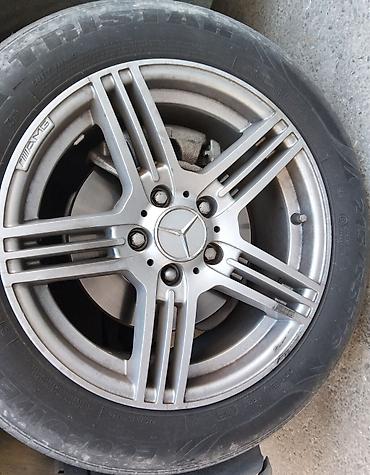 teker aparat: Məhsul: Mercedes-Benz orijinal AMG diskləri və təkər komplekti — 2