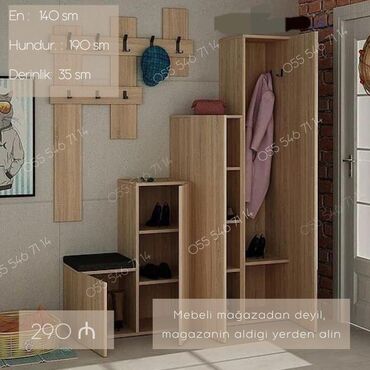 Çarpayılar: Yeni, Düz dolab, Dəhliz dolabı