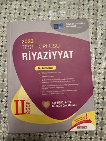 fizika test toplusu 2 ci hisse pdf yukle 2023: II Hissə Test Toplusu Təmizdir
 
Cırığı yoxdur:
İşlənməyib