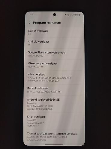 pult samsung: Samsung Galaxy A52, rəng - Mavi, Barmaq izi — 6