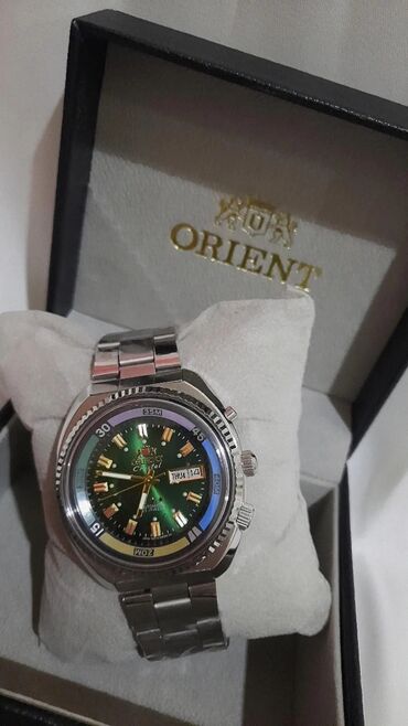 ориент часы мужские: Новый, Наручные часы, Orient, цвет - Зеленый