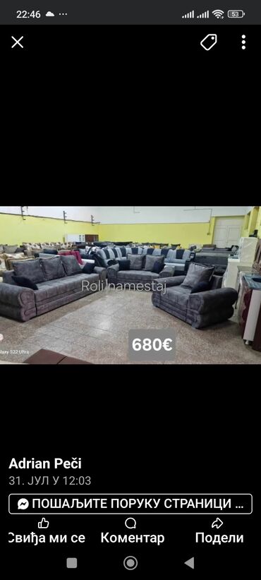 Ugaone garniture: Ugaone garniture – udobne, prostrane i elegantne Opis: - Moderan — 24