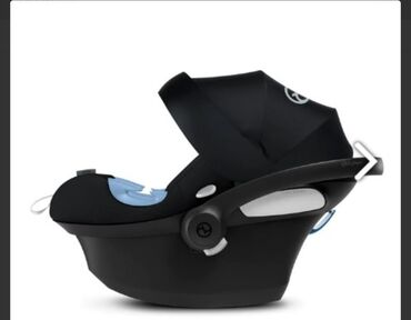 автокресло cybex aton q: Автокресло, цвет - Черный, Б/у