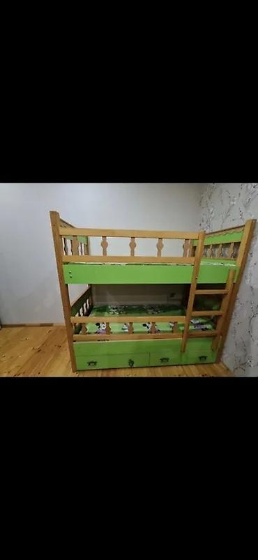 Ev üçün mebel: İşlənmiş, İkinəfərlik çarpayı, Bazasız, Matras ilə, Siyirməli, Türkiyə — 8