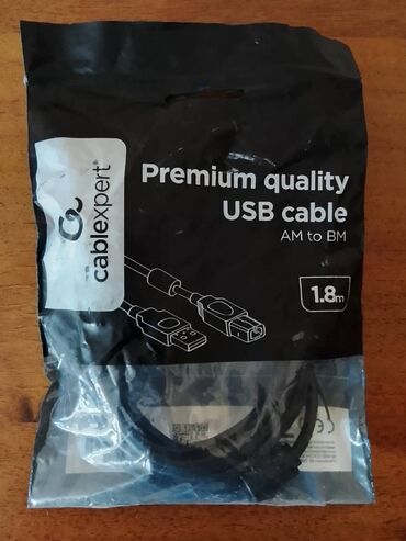 принтер для чехлов: Продаю USB-кабель для принтера 1,8м USB 2.0 тип A, штекер типа B