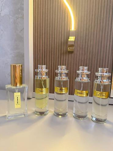 Ətriyyat: Məhsul: Brend ətir seçkiləri – şüşə sprey flakonlarda Təsvir: - Qoxu — 9