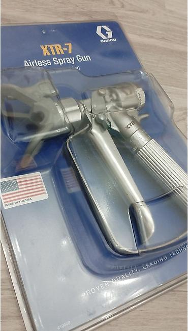 kley tabanca: Graco XTR-7 Airless Spray Gun - Peşəkar səviyyəli rənglama üçün — 1