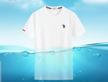 футболки u s polo: Мужская футболка, M (EU 38), Us Polo Assn, Новый, цвет - Белый, Платная доставка, Самовывоз