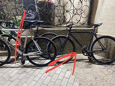 кузов утка: Фикс-байк (fixed gear) черного цвета Ирис - Рама — 1