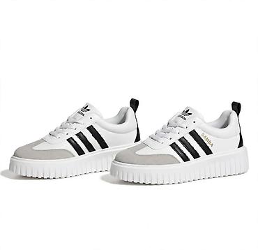 air green: Adidas Originals Samba platform patike - Model: Samba (platforma) - — 1
