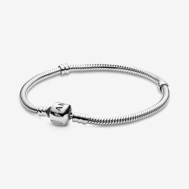 pandora qutu: Pandora Moments bracelet Xanımlar üçündür Öz biləyinizin ölçünüzə