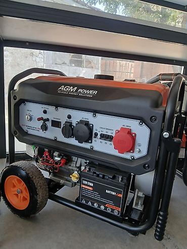 35 bit: Бензиновый генератор AGM Power 8000/8300 Основные характеристики: - — 2