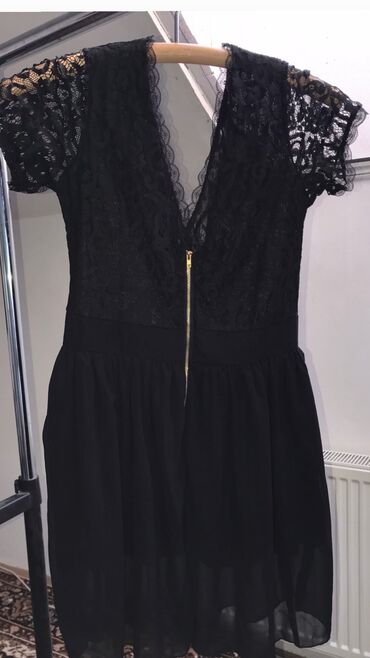 svečane haljine subotica: S (EU 36), color - Black, Cocktail, Short sleeves