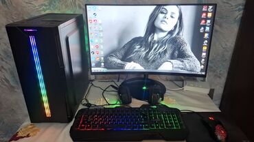 hdd yaddaş: Güclü Gaming PC + Curved Monitor – Təcili Satılır! 💻 RGB Gaming PC +
