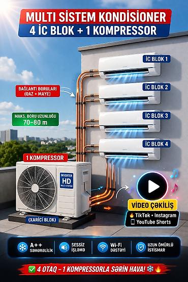 gree kondisoner: Premium Kondisioner Servis xidmətləri, peşəkar diaqnostika və yüksək — 1