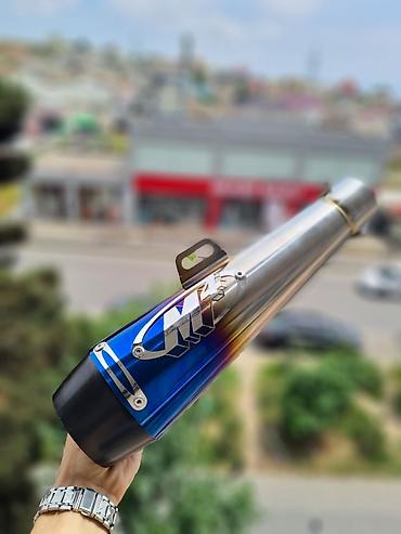 tek teker scooter: Məhsul: Motosiklet üçün universal səsboğucu (egzoz ucu) Təsvir: - SC — 5