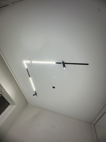 Натяжной потолок: Натяжной потолок Матовое Монтаж — 17