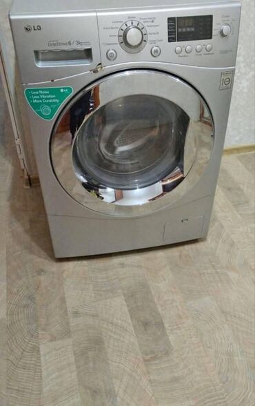 hisense paltaryuyan: Paltaryuyan maşın LG, 6 kq, Avtomat, Qurutma var, Kredit yoxdur