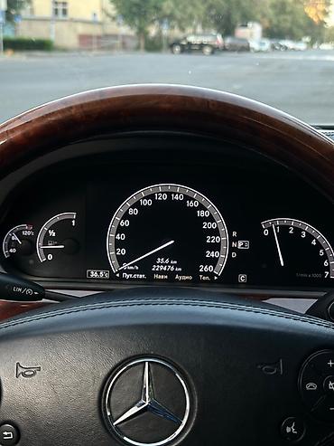 Mercedes-Benz: Mercedes-Benz S-Class: 2009 г., 5.5 л, Типтроник, Газ, Седан — 7