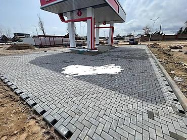 Брусчатка кирпич: Брусчатка/тротуарная плитка “кирпичик” с укладкой под ключ - Тип — 9