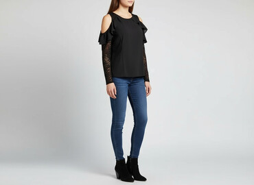 modne tanie bluzki: New Collection, Women's blouse, size S