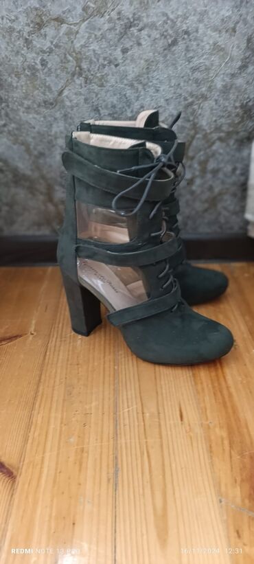 Çəkmələr: Çəkmə, Ölçü: 39, rəng - Yaşıl, İşlənmiş — 2