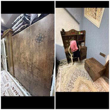 Ev üçün digər mebel: İşlənmiş, Düz dolab, Dolab-asılqan