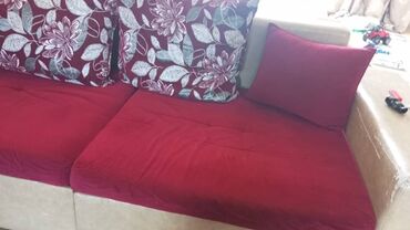 колесики для мебели: Цвет - Красный, Б/у