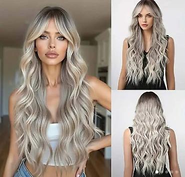 Perike i klipse: Perike – više modela i dužina - Tip: ženske modne perike sa dugim — 65