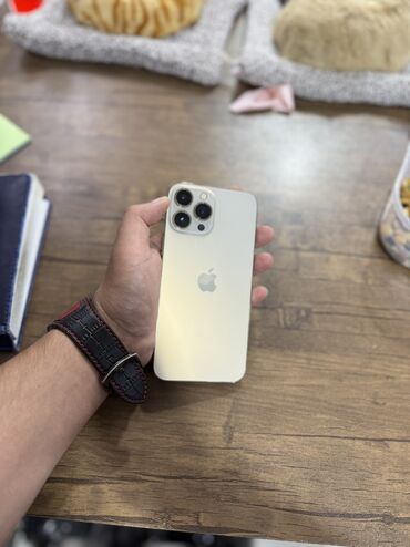 Stəkanlar: IPhone 13 Pro Max, 256 GB, Matte Gold, Zəmanət